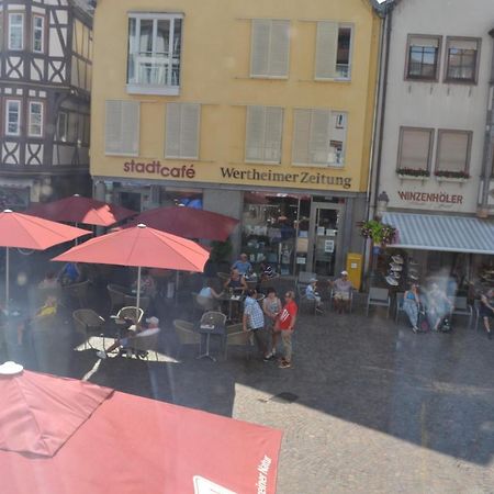Pension Klitzeklein Zentrum Wertheim Exteriör bild